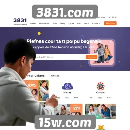 Novas funcionalidades do site 3831.com em destaque
